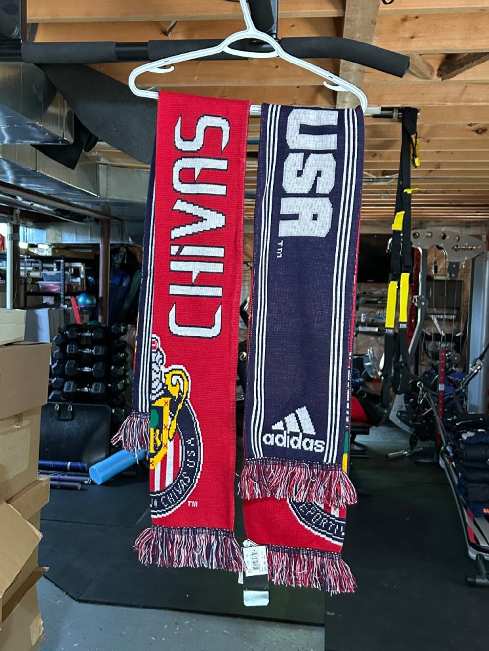 Vintage Chivas USA Soccer Scarfs